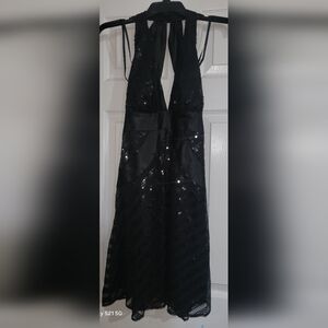 NWOT Women's Morgan 4 Ever Elegant Black Sequin Dress Little Black Dress